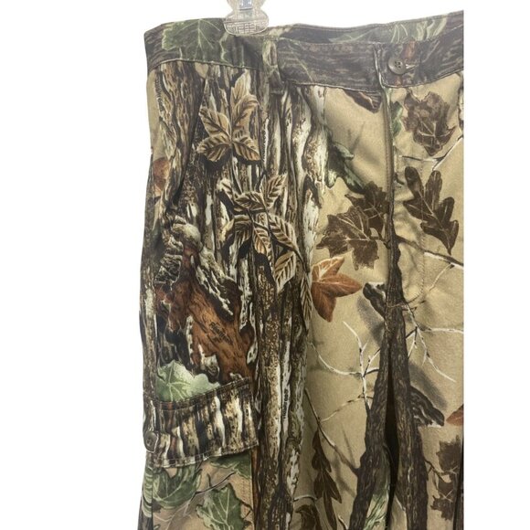 Redhead XL Mens Camouflage Hunting Pants Multiple Pockets Adjustable Drawstrings - Picture 2 of 5